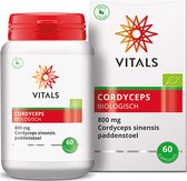 Vitals - Cordyceps - Biologisch - 60 Capsules - 800 mg Cordyceps Sinensis paddenstoel - NL-BIO-01