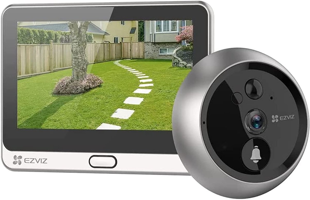 EZVIZ DP2C - Video Deurbel met 4.3" Scherm - 1080p Video,