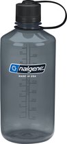 Nalgene Narrow-Mouth Bottle - gourde - 32oz - sans BPA - SUSTAIN - Gris