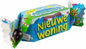 Snoeptoffee - Nieuwe woning - Gevuld met luxe verpakte toffees - In cadeauverpakking met gekleurd lint