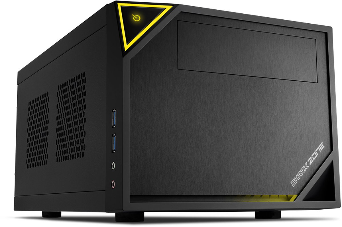 Sharkoon SHARK ZONE C10 Zwart, Geel