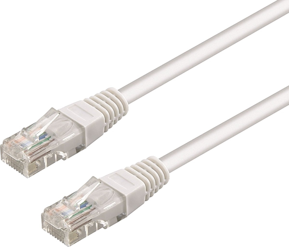 WP WPC-PAT-6U010W netwerkkabel 1 m Cat6 U/UTP (UTP) Wit
