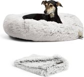 Outward Hound Donut Shag bed - hondenkussen - diameter 76 cm -