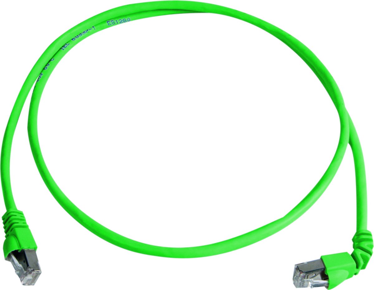 Telegärtner 100008850 netwerkkabel Groen 7,5 m Cat6a S/FTP (S-STP)