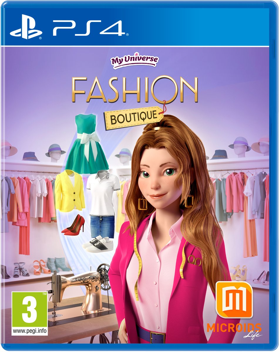 Microids My Universe : Fashion Boutique, PlayStation 4, E (Iedereen)