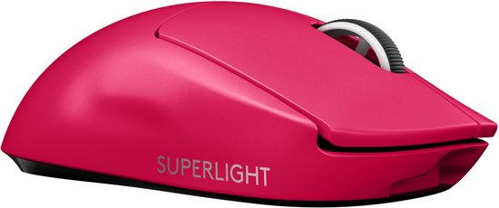 Logitech G Pro X SUPERLIGHT - Draadloze Esports Gaming Muis - Magenta