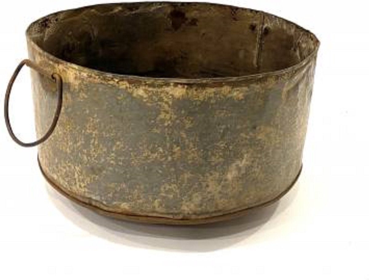 Goedkoopste Emmer metaal rond Iron round bucket D30/35cm