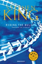 Boekhoes Stephen King: Riding the Bullet, met een achtbaan op een blauwe achtergrond.