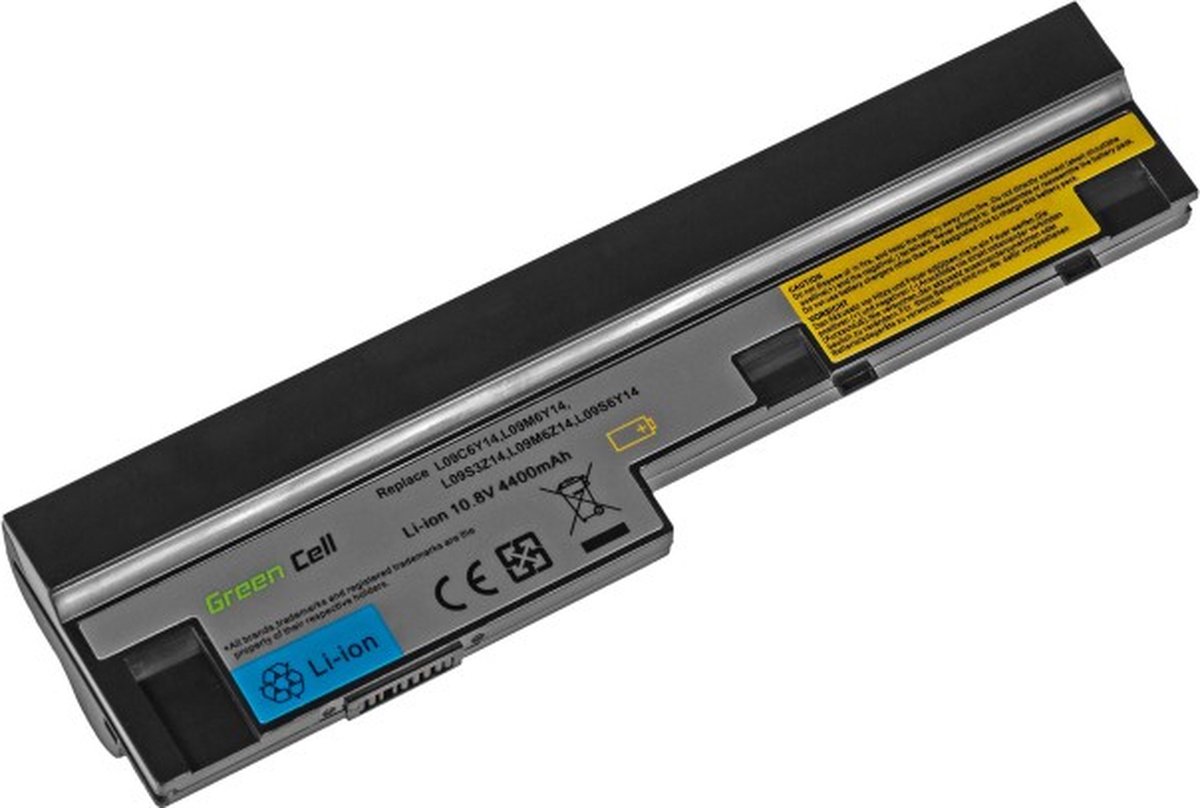 Batterij voor Lenovo IdeaPad S10-3 S10-3c S10-3s S100 S205 U160 U165 / 11,1V 4400mAh.