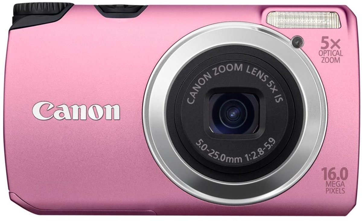 Canon PowerShot A3300 IS - Roze Digitale Camera | bol