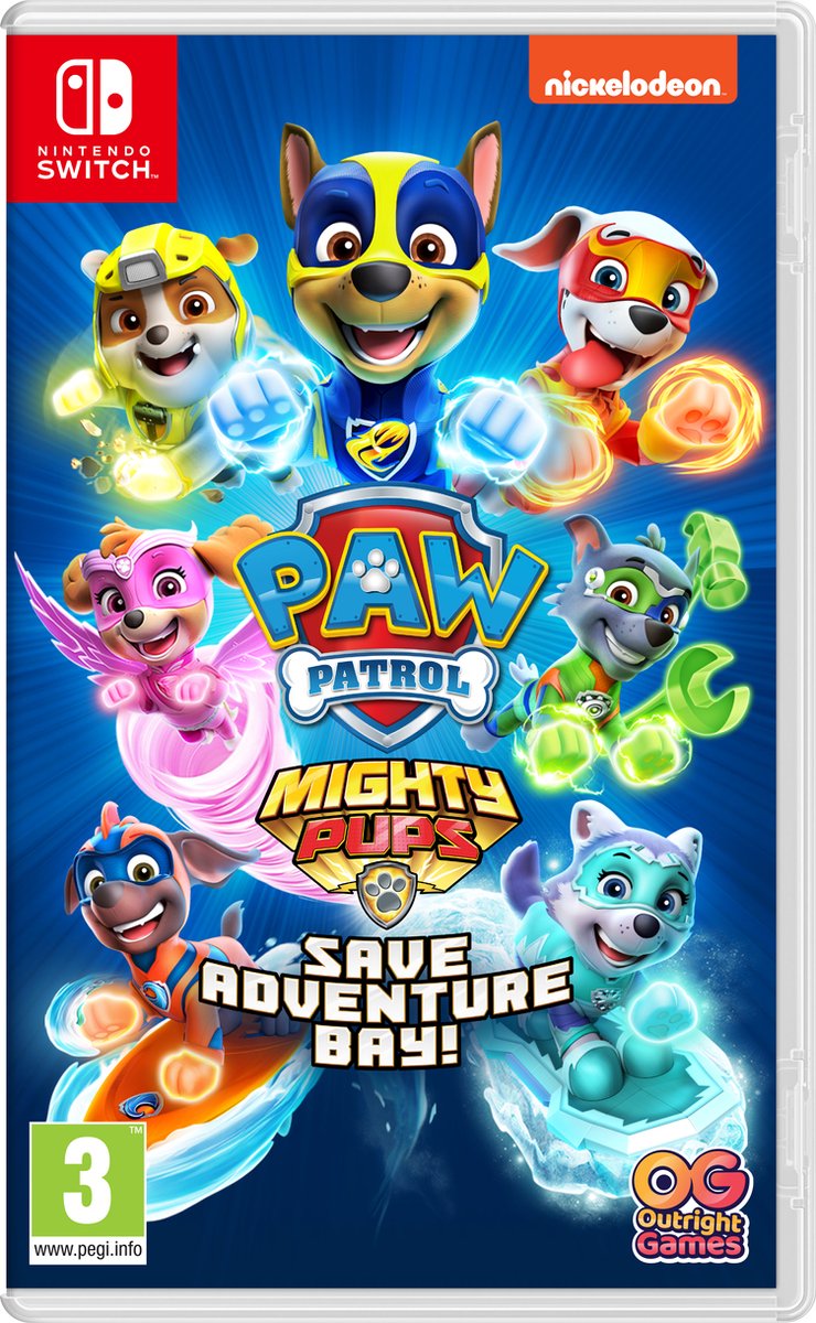 Nintendo Paw Patrol: Mighty Pups Save Adventure Bay! Standard Multilingue  Nintendo... | bol.com