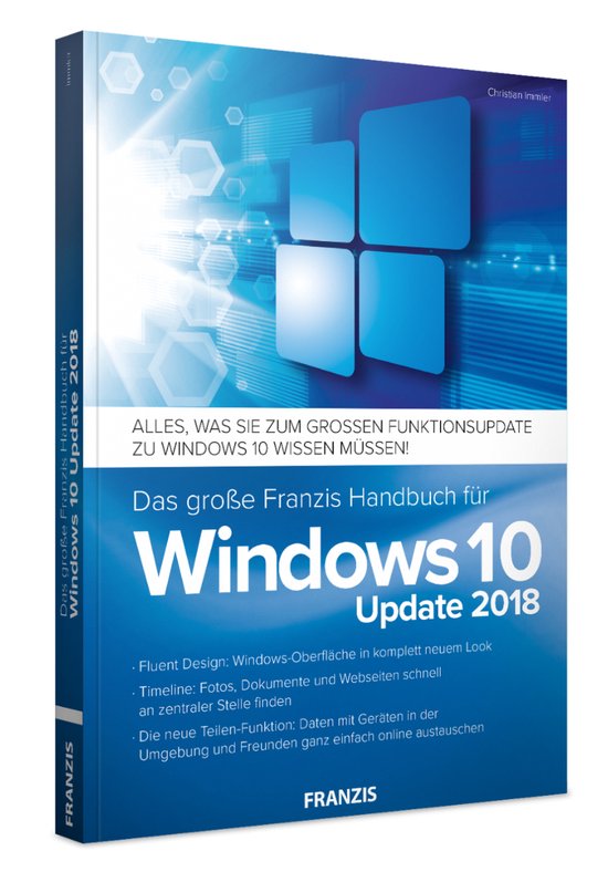 Immler, C: Das große Franzis Handbuch für Windows 10 Updat ... - cover