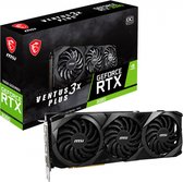 Grafische kaart - MSI - GeForce RTX 3080 VENTUS 3X PLUS 10G OC LHR - 10 GB - GDDR6X - PCIe 4.0 - HDMI / 3XDisplayPort (912-V389-271)