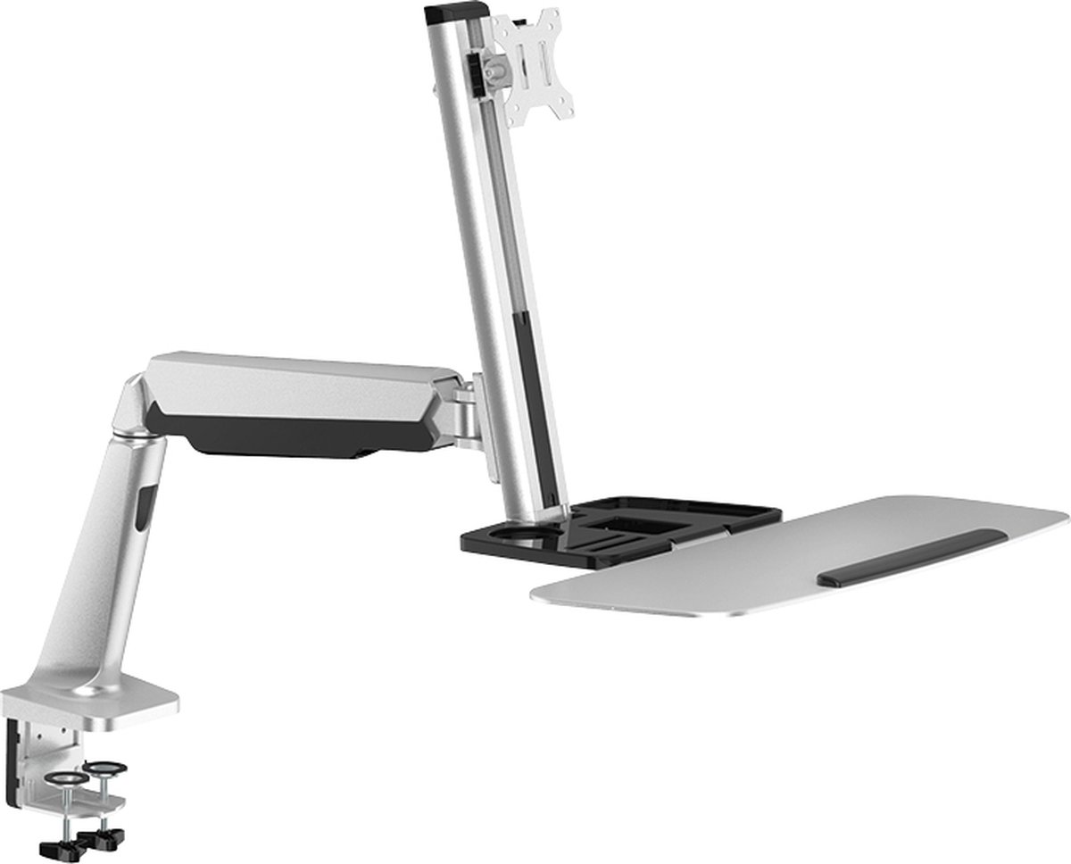 LogiLink BP0040 flat panel bureau steun 81,3 cm (32 ) Klem Aluminium