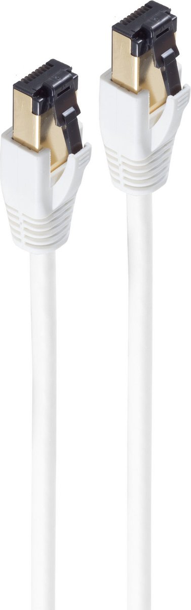 shiverpeaks BS08-41016 netwerkkabel Wit 0,5 m Cat8.1 F/FTP (FFTP)