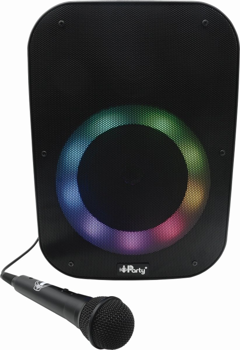 Speaker with Karaoke Microphone Lexibook Party 26 x 20 x 36 cm