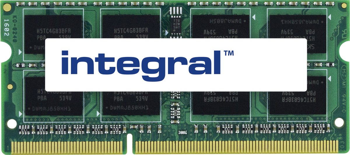 Integral IN3V8GNAJKXLV geheugenmodule 8 GB 1 x 8 GB DDR3