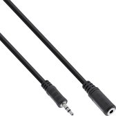 InLine 99935 audio kabel 5 m 3.5mm Zwart
