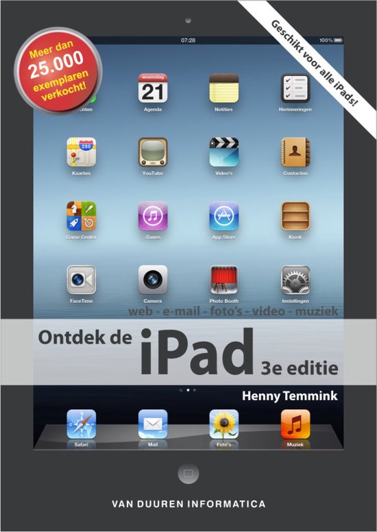 Cover van het boek 'Ontdek De Ipad, 3De Editie'