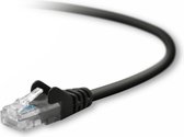 BELKIN 2M BLACK CAT5E SNAGLESS PATCH CABLE