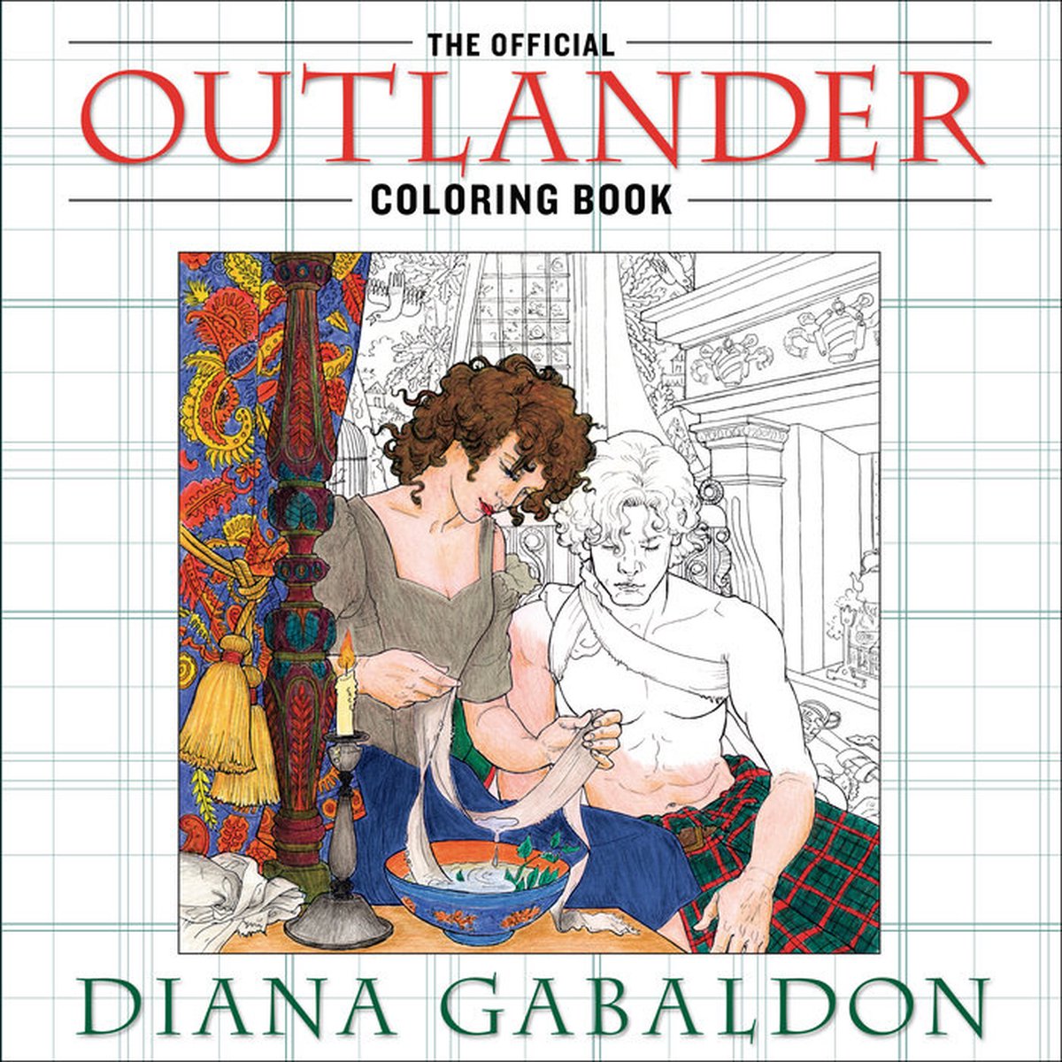 The Official Outlander Adult Coloring Book - Diana Gabaldon