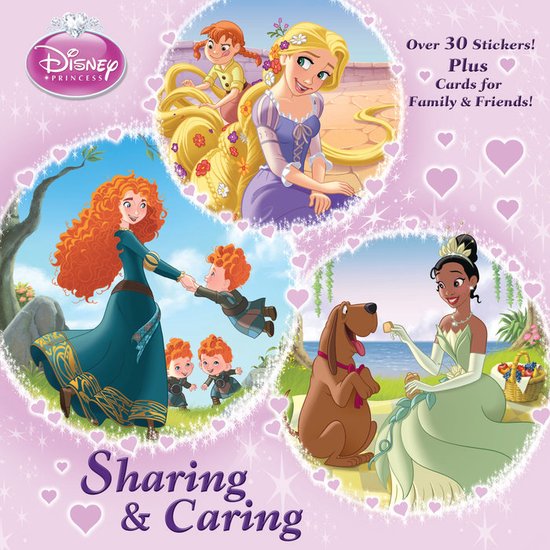 ISBN Sharing & Caring (Disney Princess), Anglais, Livre broché, 16 pages