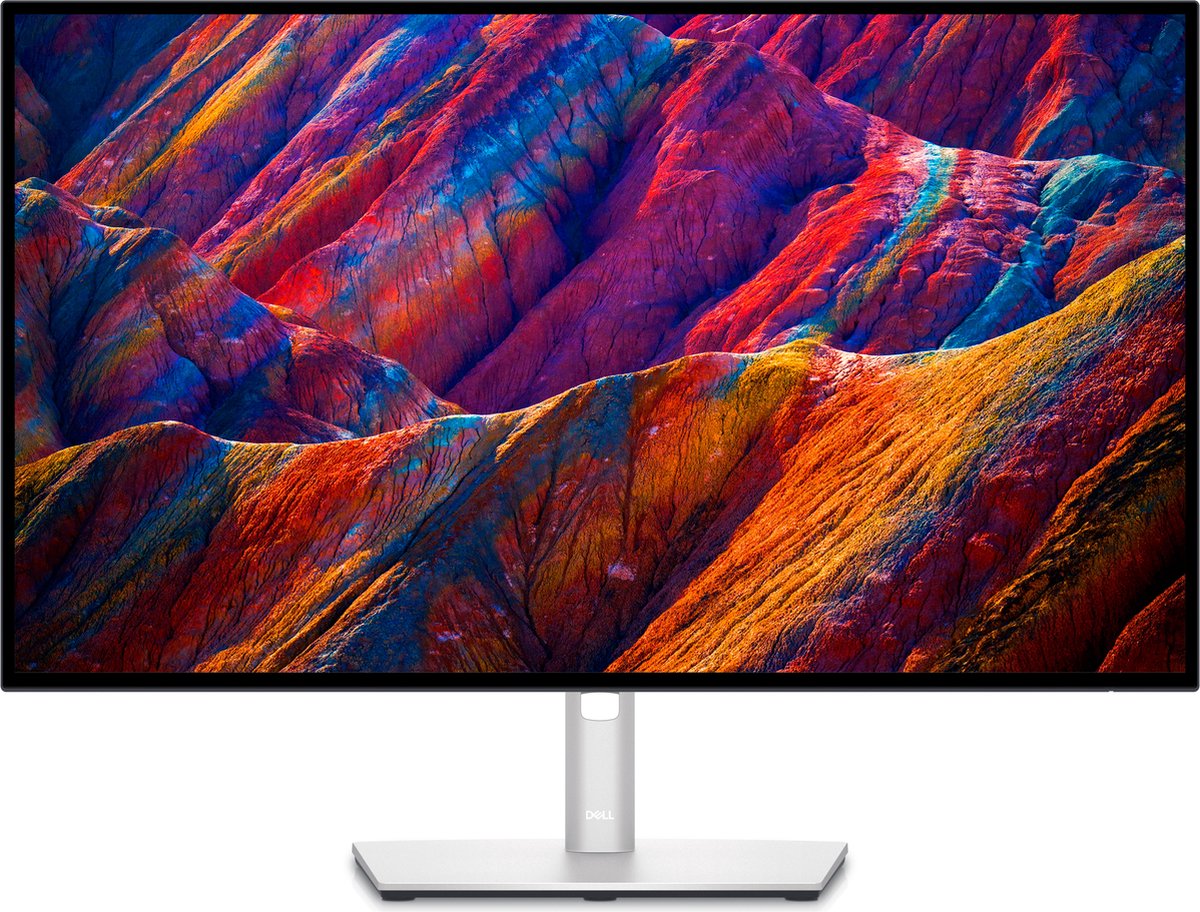DELL UltraSharp U2723QE 68,6 cm (27") 3840 x 2160 Pixels 4K Ultra HD LCD Zilver