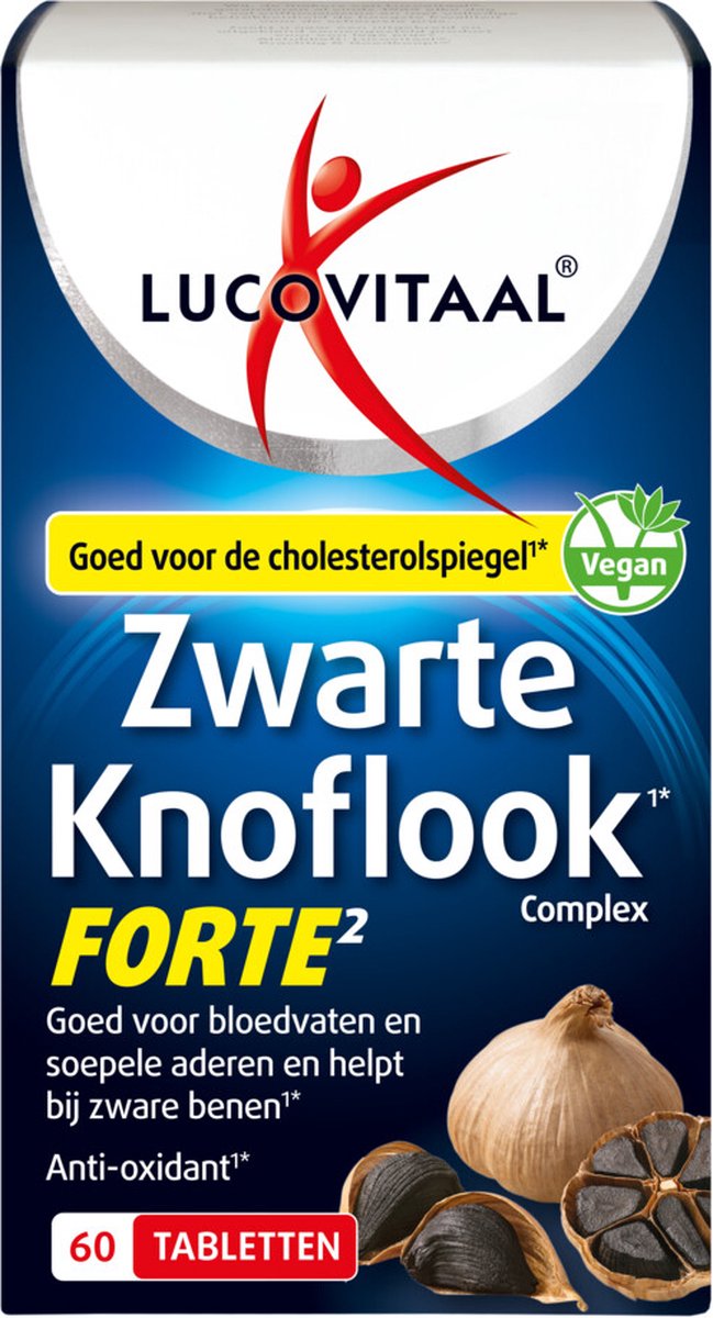 Goedkoopste Lucovitaal Zwarte knoflook forte 60 Tabletten