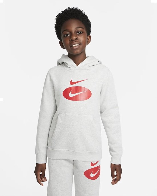 Nike Sportswear pull de sport gar ons gris bol