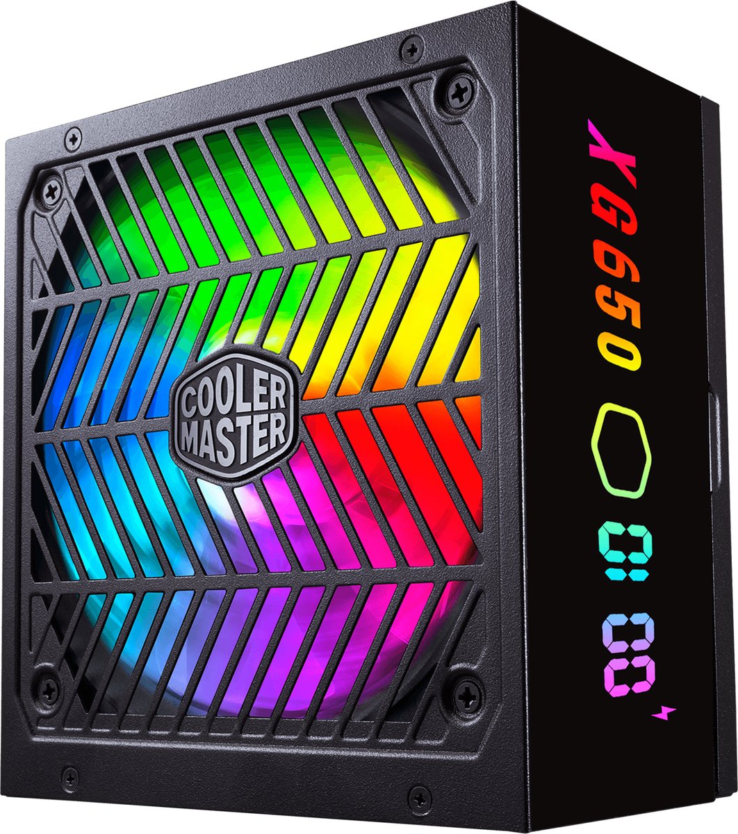 Cooler Master XG650 Plus Platinum - Voeding (intern) - 650 Watt - 80 Plus Platinum