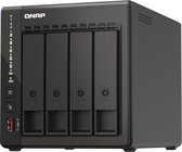 QNAP TS-453E Tower NAS Ethernet LAN Zwart J6412