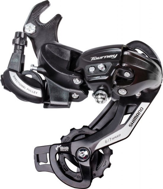 Achterderailleur Shimano Tourney TY500 - 6/7 speed met haak (B-Type) — afbeelding 2
