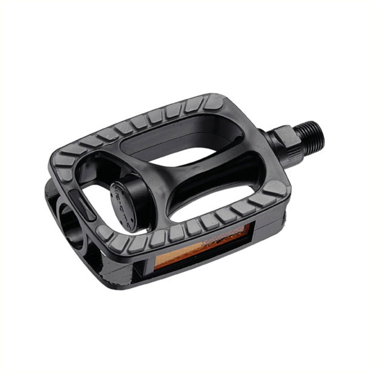 Union Fietspedalen - Non-slip oppervlak - Boron staal as - Reflectoren - 110x69 mm - Zwart/grijs