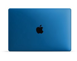 MacBook Air 13.6’’ [2022 Met Apple M2 chip] Skin Mat Blauw - 3M Sticker - Wrap - Blauw - Cover
