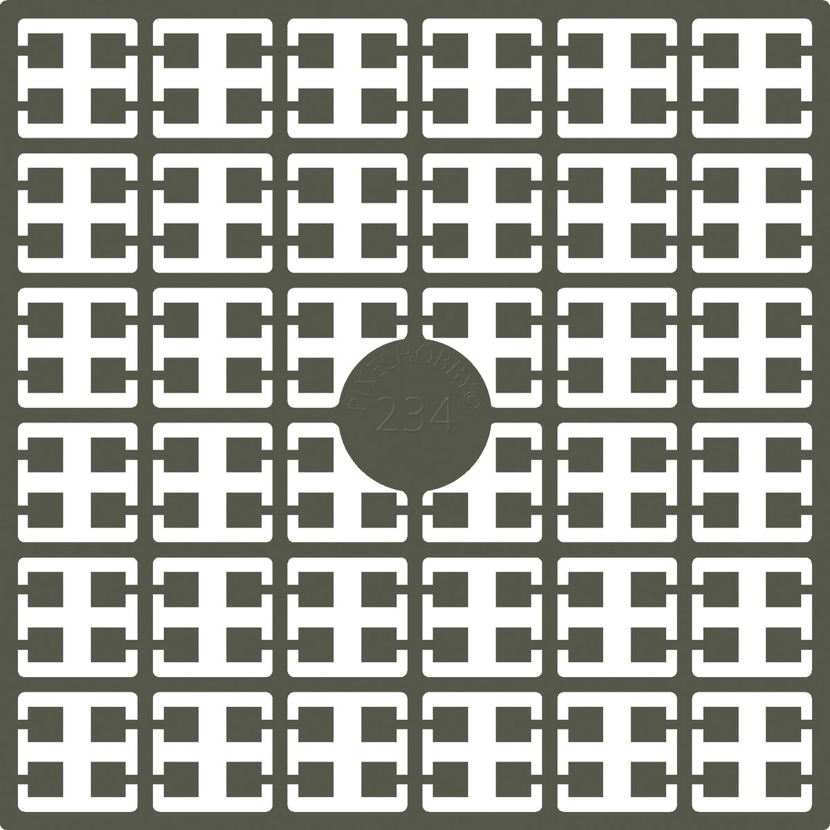 Pixelmatje (5 stuks) Nr. 234