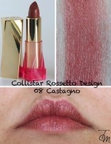 Collistar - rosetto design lipstick 8 - Castagno