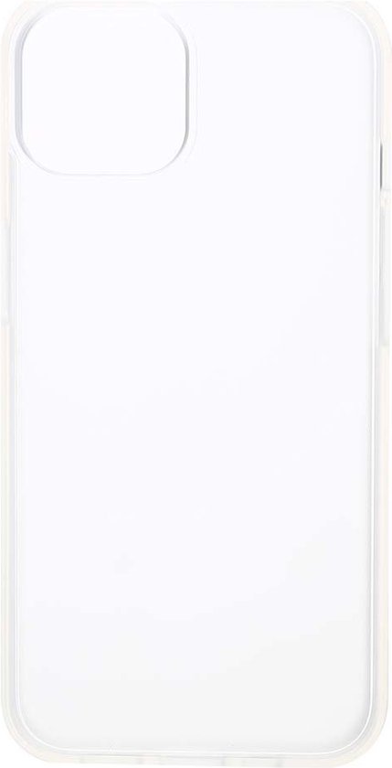 Shop4 - iPhone 14 Plus Hoesje - Harde Back Case Transparant