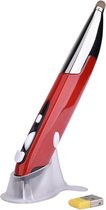 Pointeur de souris à stylo optique pour PC, ordinateur portable, smartphone ou tablette | présentateur usb sans fil | Portée 2,4 GHz 10 m