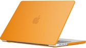 Coque Apple MacBook Pro 16 (2021) - Mobigear - Série Glossy - Hardcover Rigide - Oranje - Coque Apple MacBook Pro 16 (2021)