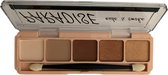 Leticia Well - Palette de Ombre à paupières Paradise Nude & Smoke - 5 nuances de beige/marron/or - Numéro 21