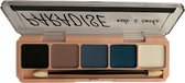 Leticia Well - Paradise Nude & Smoke Oogschaduw Palette - 5 tinten blauw/taupe/wit - Nummer 24