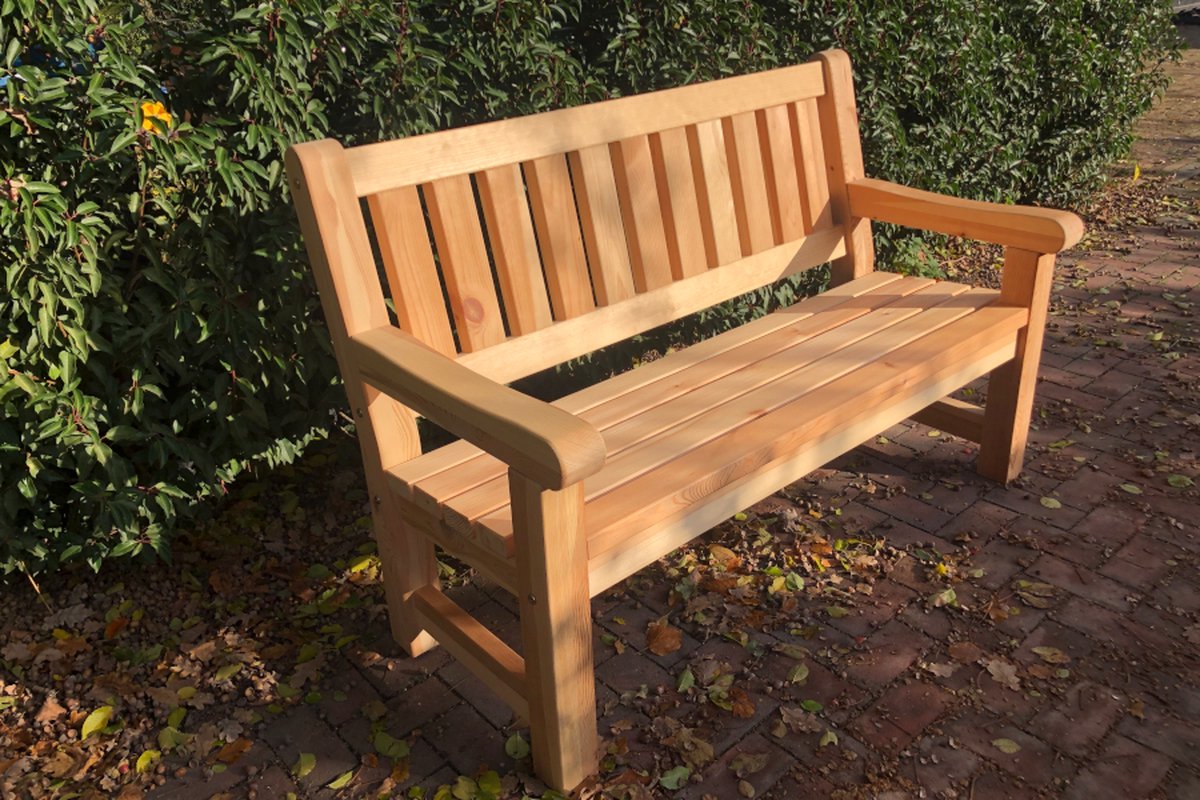 Rockwood® Tuinbank Massief Grenen 1.80m Montage op locatie. Extra gemak en vakkundige service