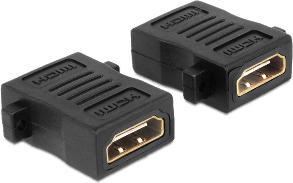 HDMI (v) - HDMI (v) koppelstuk / inbouw - versie 1.4 (4K 30Hz)