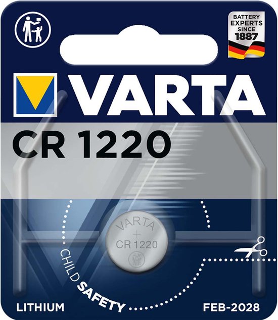 Varta CR1220 Lithium knoopcel-batterij / 1 stuk