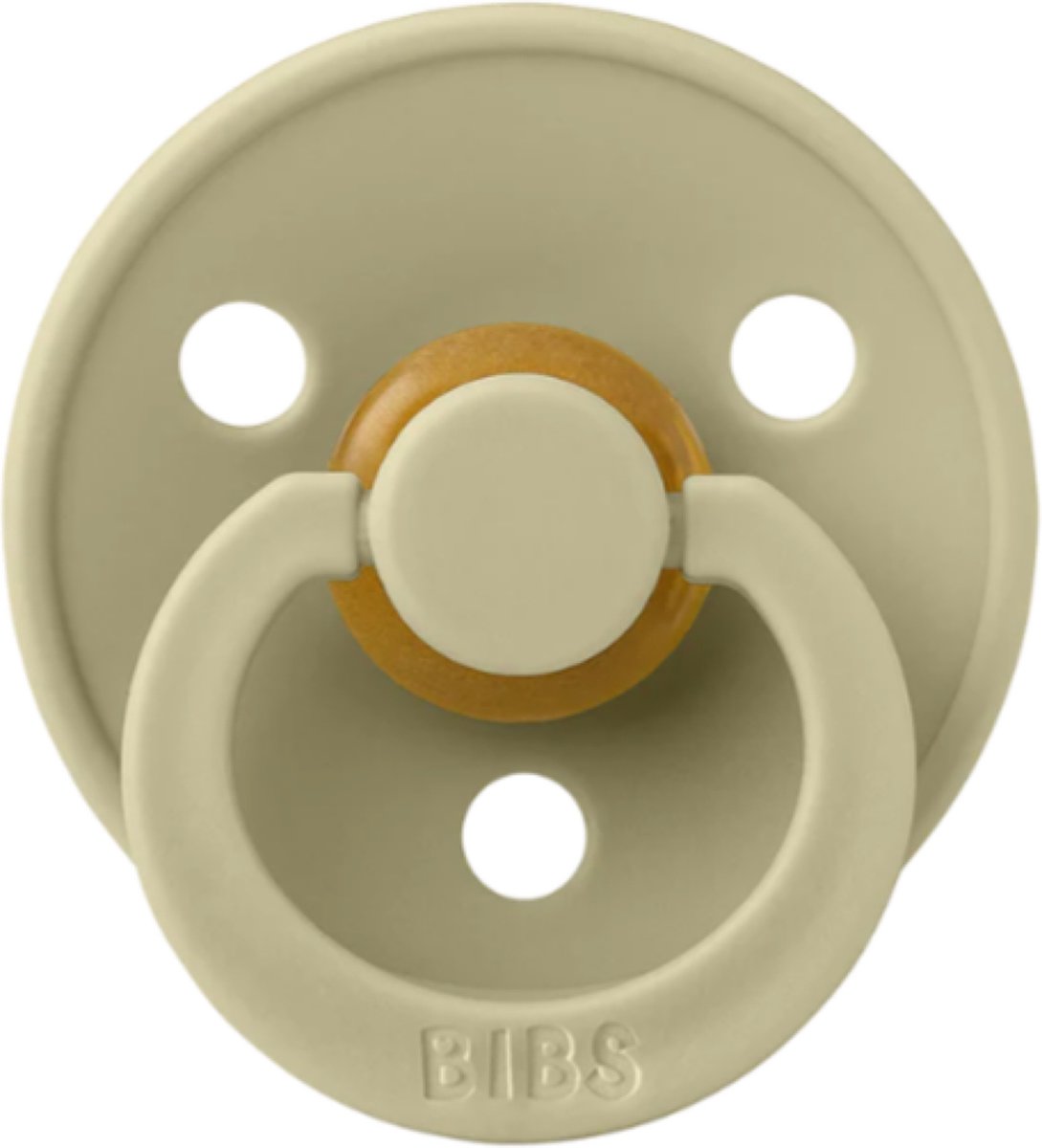 Goedkoopste Bibs Fopspeen Latex Round 6-18mnd Khaki