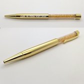 Pen Met Diamantjes En Gravering - Zus Ik Hou Van Jou