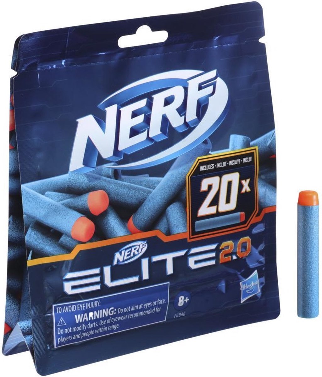 Nerf Pack de 30 Fléchettes Nerf Elite Officielles - Jeu de tir
