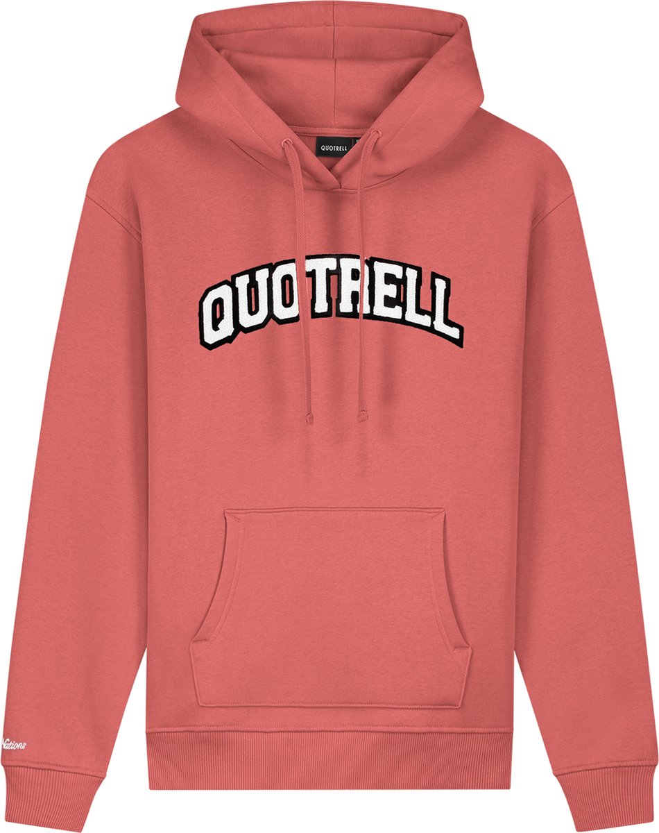 Quotrell University Hooodie Brick/White M