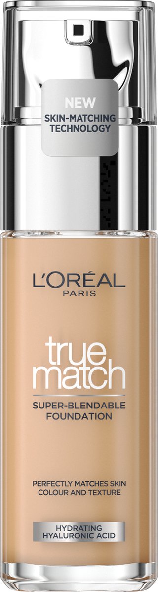 L’Oréal Paris True Match Foundation - Natuurlijk dekkende foundation met Hyaluronzuur en SPF 16 - 3R/C -30 ml - L’Oréal Paris