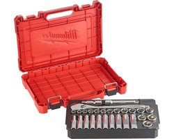 Milwaukee 1/2 Metric Socket Wrench Set 28- delig - 4932471864